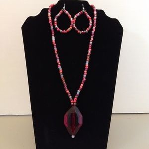 Necklace And Earring Set